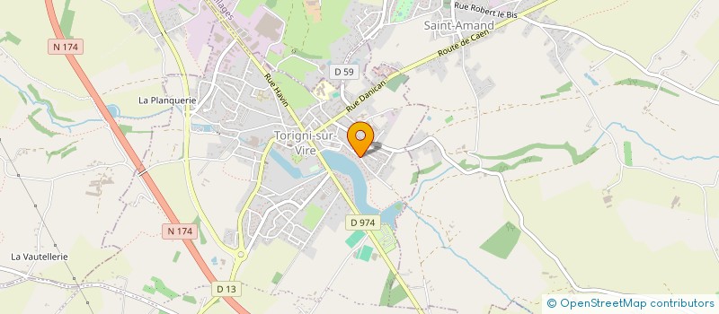 localisation de l'entreprise MADAME ANNIE MAILHARROU  TORIGNY-LES-VILLES