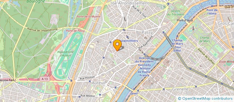 localisation de l'entreprise MADAME ANNIE MALERBI  PARIS