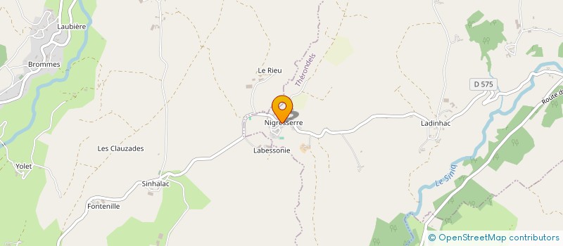 localisation de l'entreprise MADAME ANNIE MALET  MUROLS