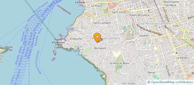 localisation de l'entreprise MADAME ANNIE MALLEN  MARSEILLE