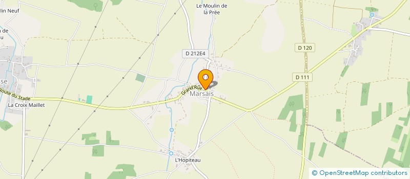 localisation de l'entreprise MADAME ANNIE MARAIS  MARSAIS