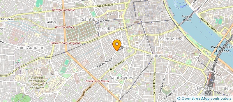 localisation de l'entreprise MADAME ANNIE MARGARA à BORDEAUX