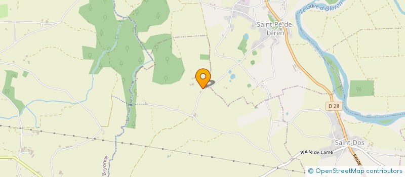 localisation de l'entreprise MADAME ANNIE MARMANDE  LABASTIDE-VILLEFRANCHE