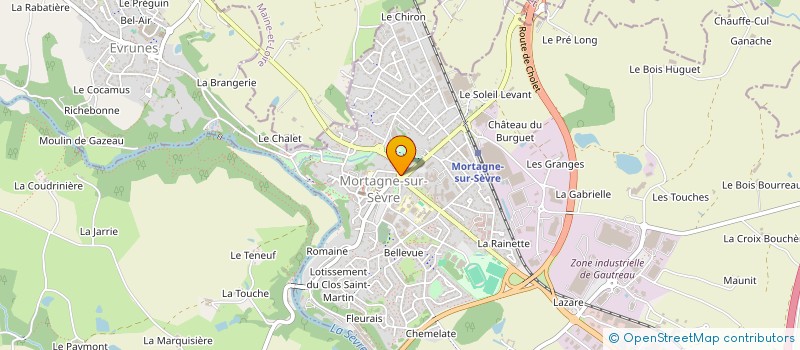 localisation de l'entreprise MADAME ANNIE MARTIN à LA BAULE-ESCOUBLAC