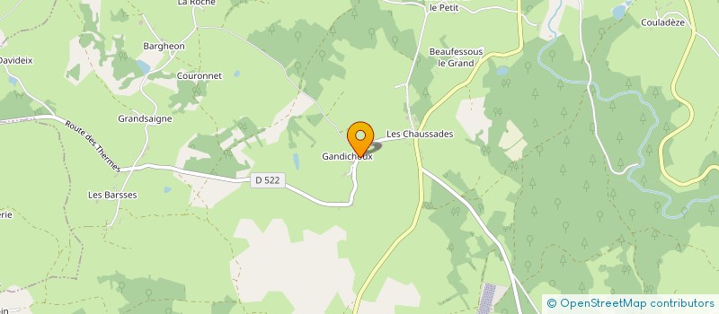 localisation de l'entreprise MADAME ANNIE MARTIN  SAINT-PRIEST-DES-CHAMPS