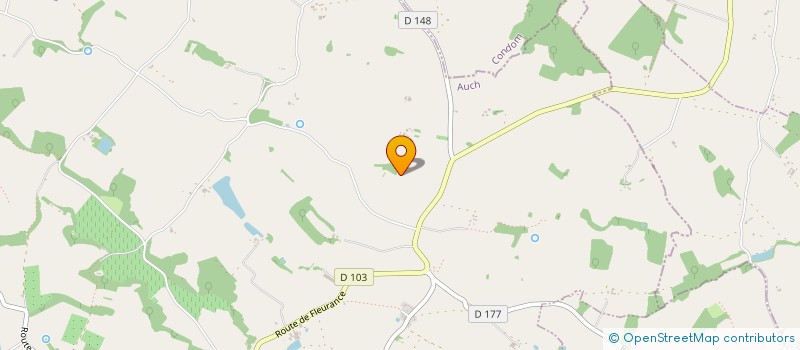 localisation de l'entreprise MADAME ANNIE MARTINAUD  LAVARDENS