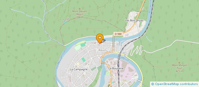 localisation de l'entreprise MADAME ANNIE MEURANT  REVIN