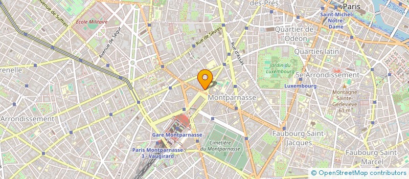 localisation de l'entreprise MADAME ANNIE MICHELE GOARIN  PARIS