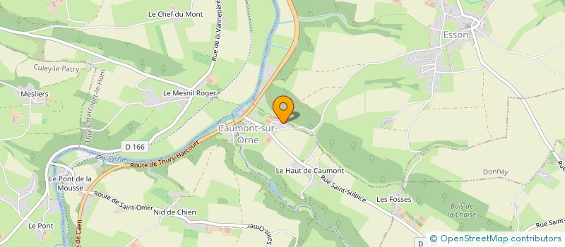 localisation de l'entreprise MADAME ANNIE MIDOU à THURY-HARCOURT-LE-HOM
