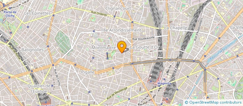 localisation de l'entreprise MADAME ANNIE MILHOMME  PARIS