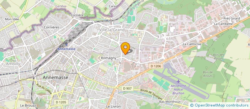 localisation de l'entreprise MADAME ANNIE MOBIO  ST-GENIS-POUILLY