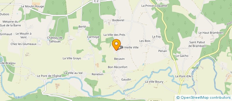 localisation de l'entreprise MADAME ANNIE MONTECO à PLUHERLIN