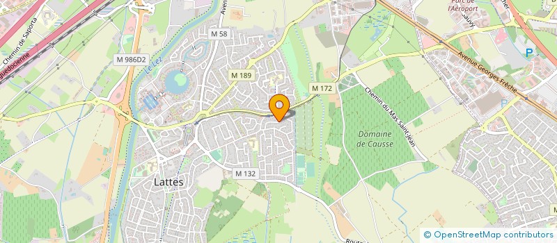 localisation de l'entreprise MADAME ANNIE MONTELS  LATTES