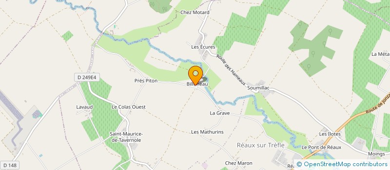 localisation de l'entreprise MADAME ANNIE MONTROUSSIER à REAUX SUR TREFLE