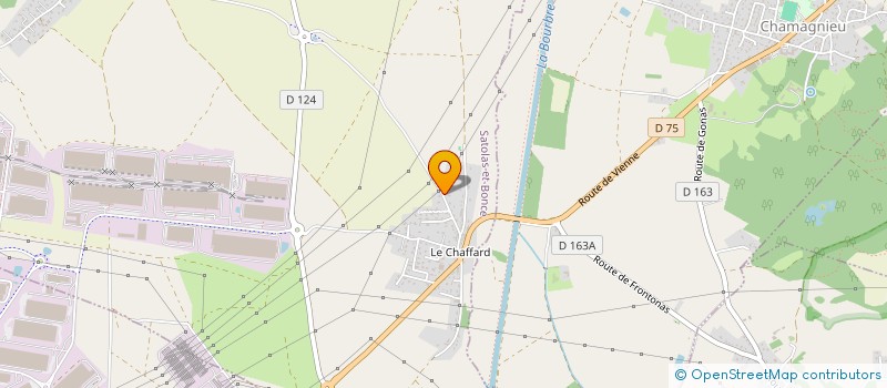 localisation de l'entreprise MADAME ANNIE MORAND  SATOLAS-ET-BONCE