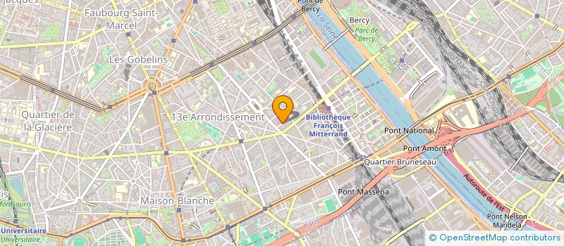 localisation de l'entreprise MADAME ANNIE MOREL  PARIS