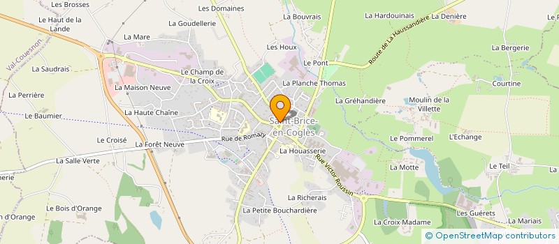 localisation de l'entreprise MADAME ANNIE MORIN à SAINT-PERE-MARC-EN-POULET