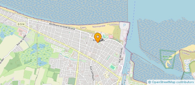 localisation de l'entreprise MADAME ANNIE MORLEC  OUISTREHAM