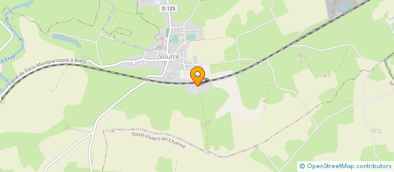 localisation de l'entreprise MADAME ANNIE MOUREY  VOUTRE