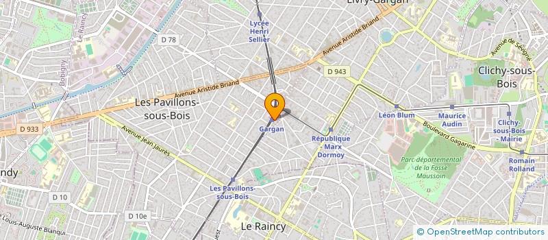 localisation de l'entreprise MADAME ANNIE MUKEBA MALA BIDUAYI  LES PAVILLONS-SOUS-BOIS