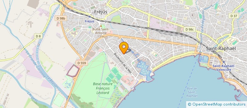 localisation de l'entreprise MADAME ANNIE MUNOZ à FREJUS