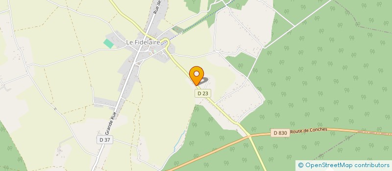 localisation de l'entreprise MADAME ANNIE NARCY  CONCHES-EN-OUCHE