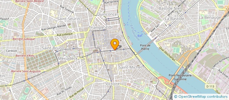 localisation de l'entreprise MADAME ANNIE NAURA à BORDEAUX