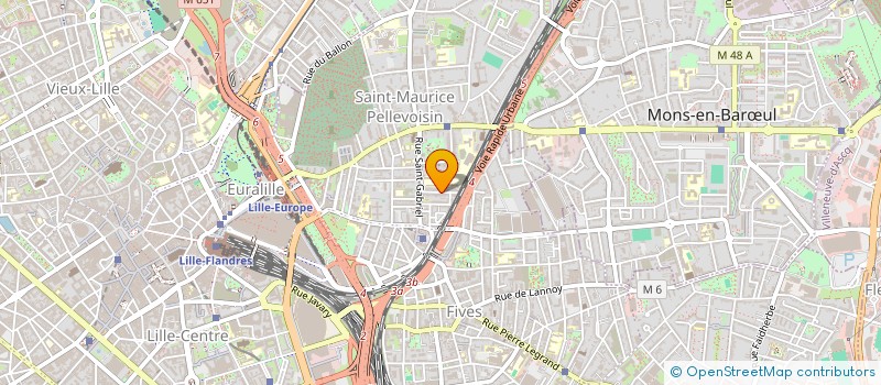 localisation de l'entreprise MADAME ANNIE NIEUWJAER à LILLE