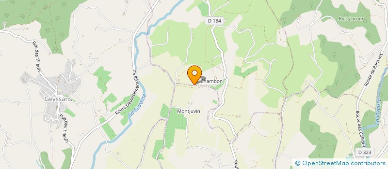 localisation de l'entreprise MADAME ANNIE NOEL  PARNANS