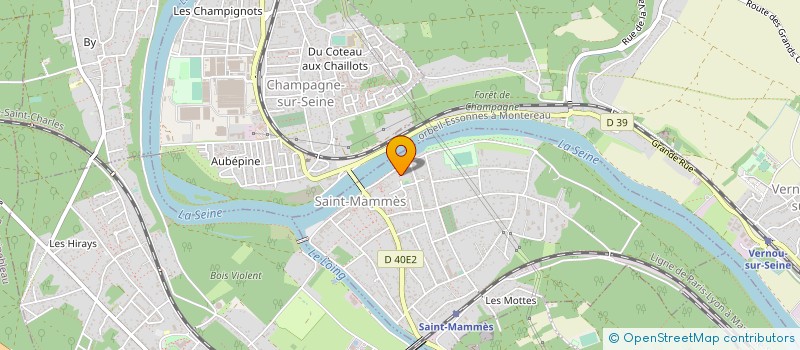 localisation de l'entreprise MADAME ANNIE NOWICKI  SAINT-MAMMES