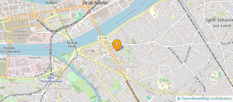 localisation de l'entreprise MADAME ANNIE OYENBETE  LA HAIE-FOUASSIERE