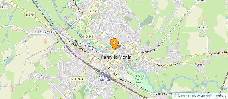 localisation de l'entreprise MADAME ANNIE PACAUD à PARAY-LE-MONIAL