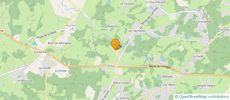 localisation de l'entreprise MADAME ANNIE PAQUET à EYJEAUX