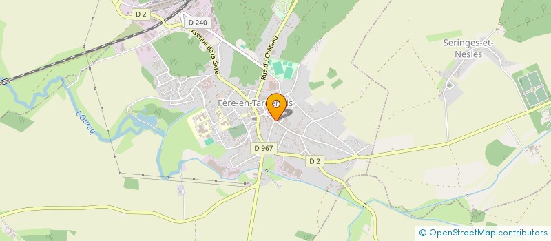 localisation de l'entreprise MADAME ANNIE PARENT à FERE-EN-TARDENOIS