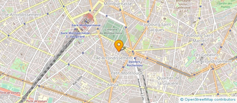 localisation de l'entreprise MADAME ANNIE PASTRE à PARIS