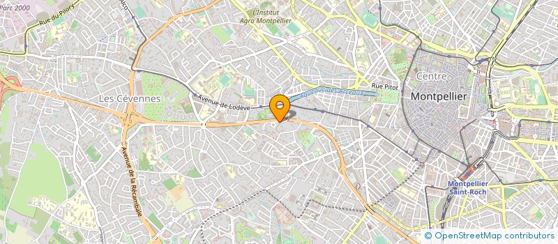 localisation de l'entreprise MADAME ANNIE PATARD à MONTPELLIER