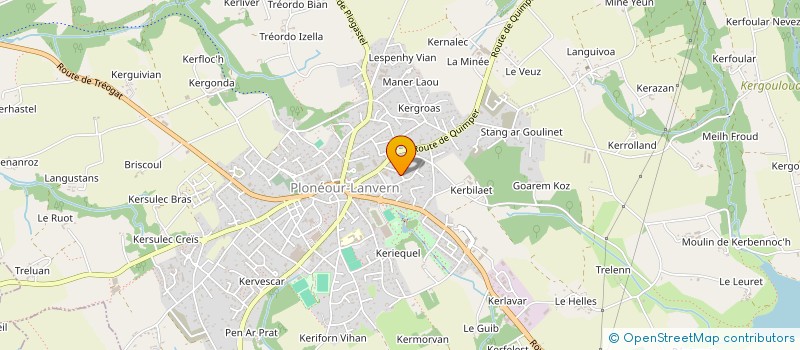 localisation de l'entreprise MADAME ANNIE PAUL à PLONEOUR-LANVERN