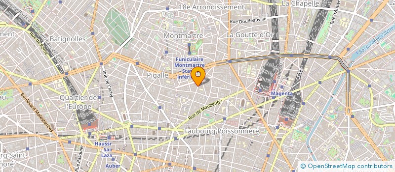 localisation de l'entreprise MADAME ANNIE PAULEAU à SAINT-OUEN-SUR-SEINE
