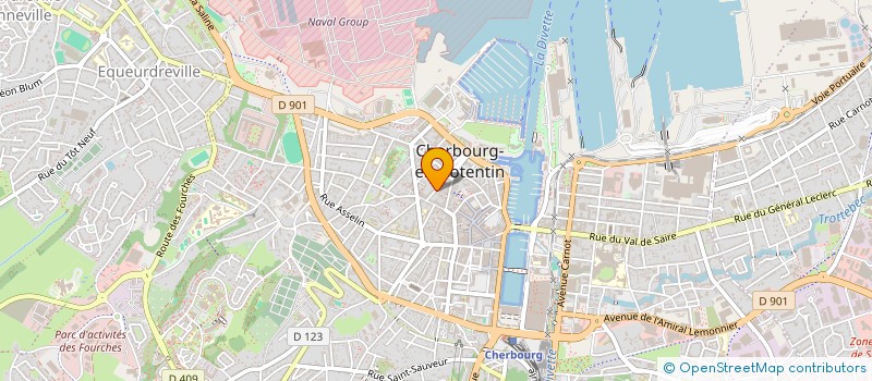 localisation de l'entreprise MADAME ANNIE PAUPERT à CHERBOURG-EN-COTENTIN