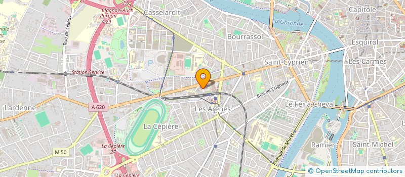 localisation de l'entreprise MADAME ANNIE PEDAUGE à TOULOUSE