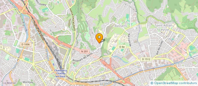 localisation de l'entreprise MADAME ANNIE PELOUX  BASSENS