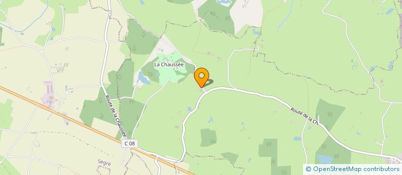 localisation de l'entreprise MADAME ANNIE PENEAU à SAINT-LAMBERT-LA-POTHERIE