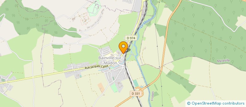 localisation de l'entreprise MADAME ANNIE PERDU  BAINVILLE-SUR-MADON