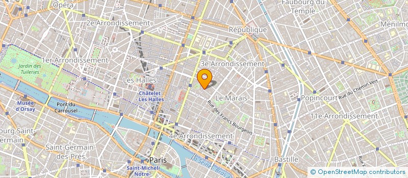 localisation de l'entreprise MADAME ANNIE PEREZ  PARIS