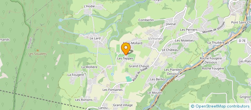 localisation de l'entreprise MADAME ANNIE PERRIER  VIMINES