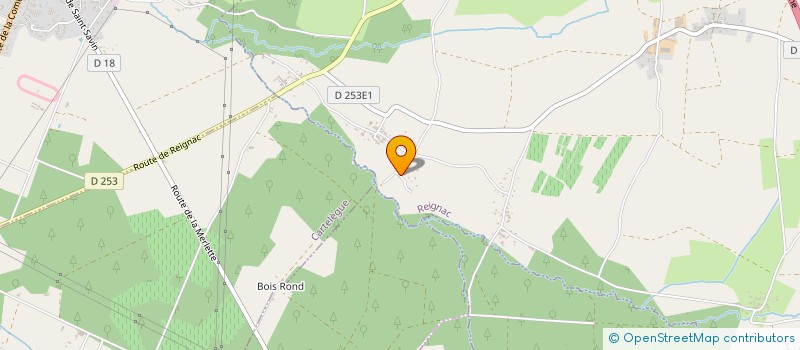 localisation de l'entreprise MADAME ANNIE PETITOT  REIGNAC