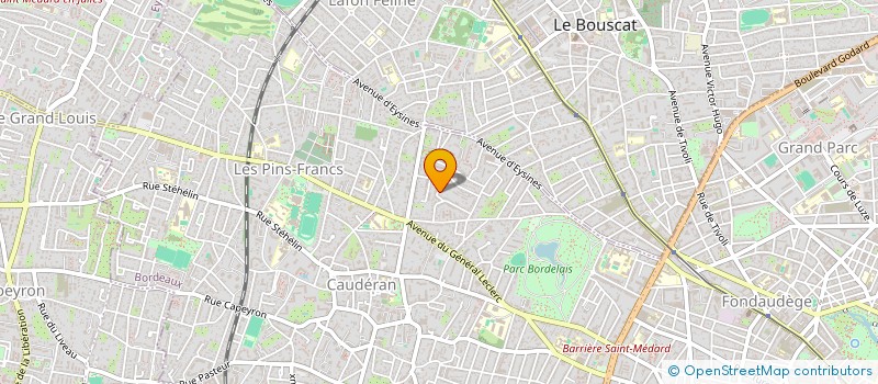 localisation de l'entreprise MADAME ANNIE PORTMANN à BORDEAUX