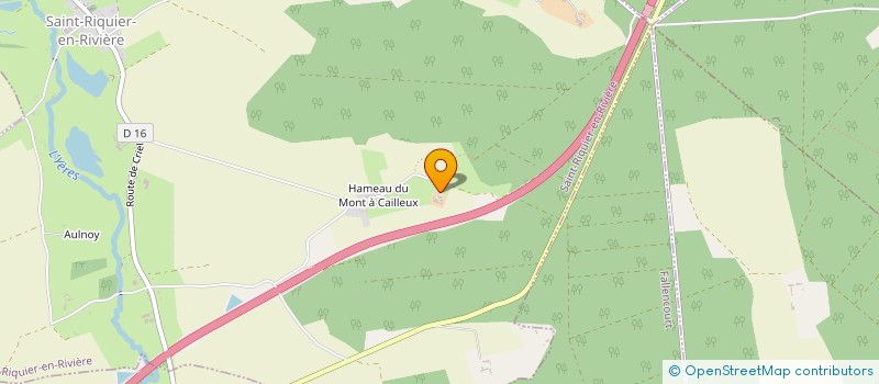 localisation de l'entreprise MADAME ANNIE POULET  SAINT-RIQUIER-EN-RIVIERE