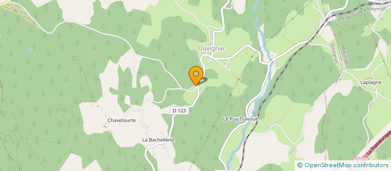 localisation de l'entreprise MADAME ANNIE RAFFAY  COMBRESSOL