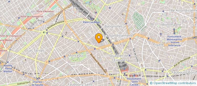 localisation de l'entreprise MADAME ANNIE RAULT  PARIS